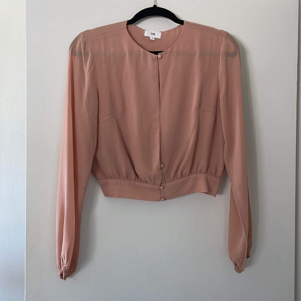 LPA Beige Blouse